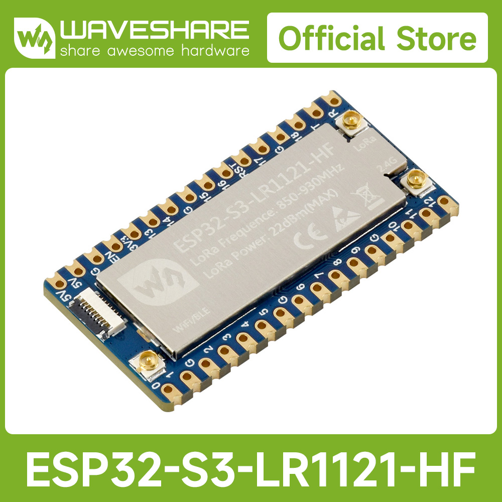 Waveshare Esp32 - Waveshare ESP32-S3 LoRa開発ボード、LR1121第3世代RFチップ搭載、Sub-GHz/2.4GHz LoRaワイヤレス対応