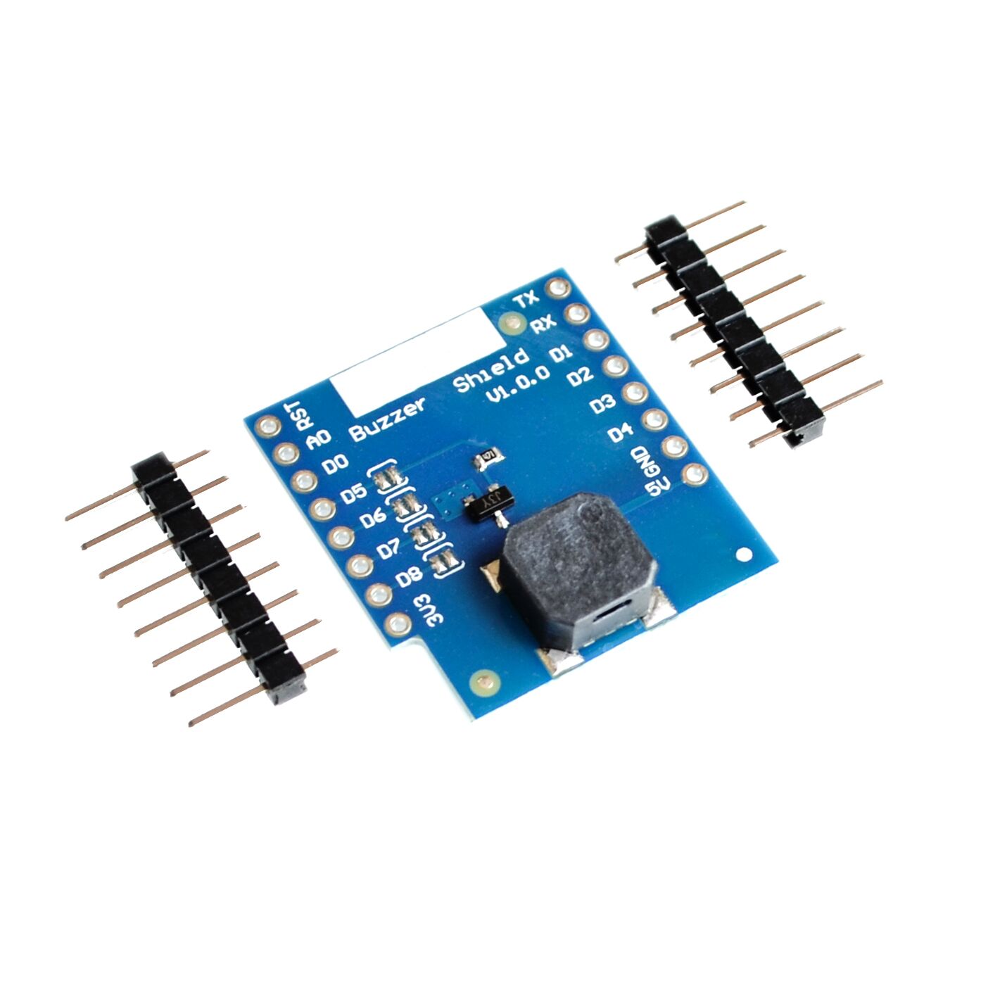 Wemos D1 - WEMOS D1 mini 用ブザーシールド V1.0.0