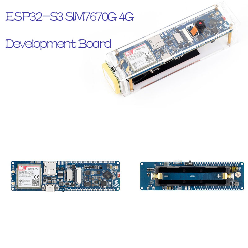 Waveshare Esp32 - ESP32-S3 SIM7670G 4G 開発ボード LTE Cat-1