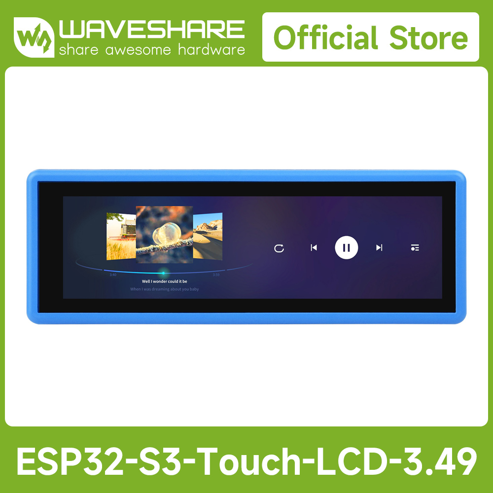 Waveshare Esp32 - Waveshare ESP32-S3 高性能開発ボード、3.49 インチ IPS 静電容量式タッチディスプレイ