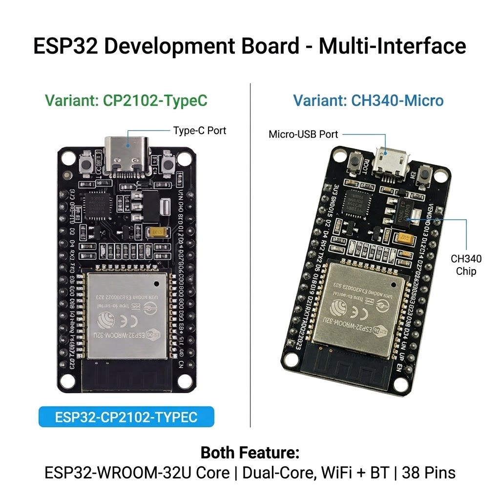 Nodemcuv2 - ESP32 開発ボード デュアルコア WiFi Bluetooth IoT
