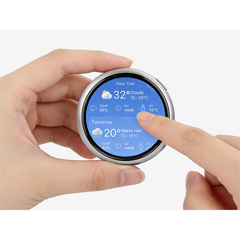 Waveshare Esp32 - ESP32-S3 1.75インチ AMOLED 丸型タッチディスプレイ | 466x466解像度
