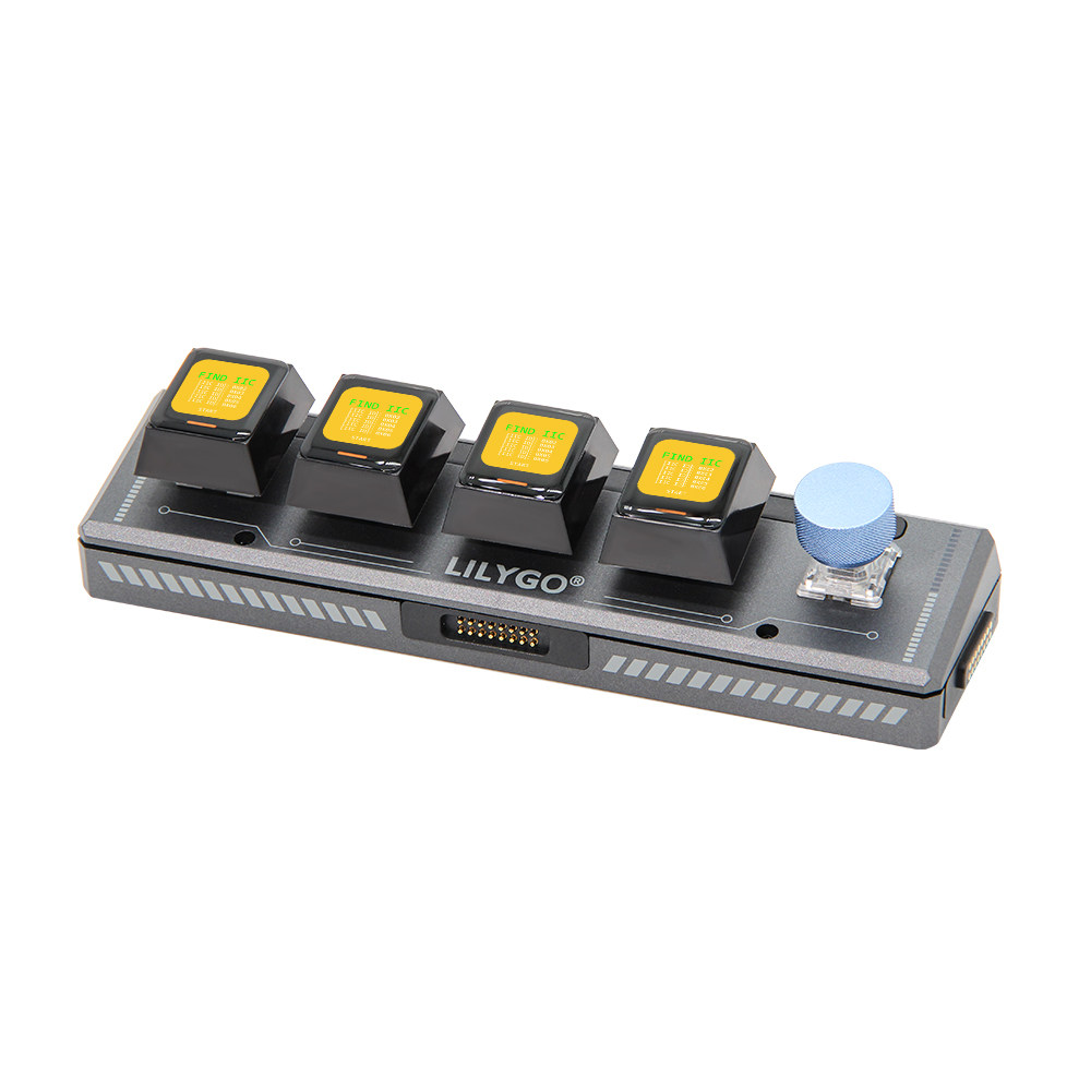 Lolin S3 - LILYGO T-Keyboard-S3-Pro ESP32-S3キーボード開発ボード - STM32エンコーダモジュール