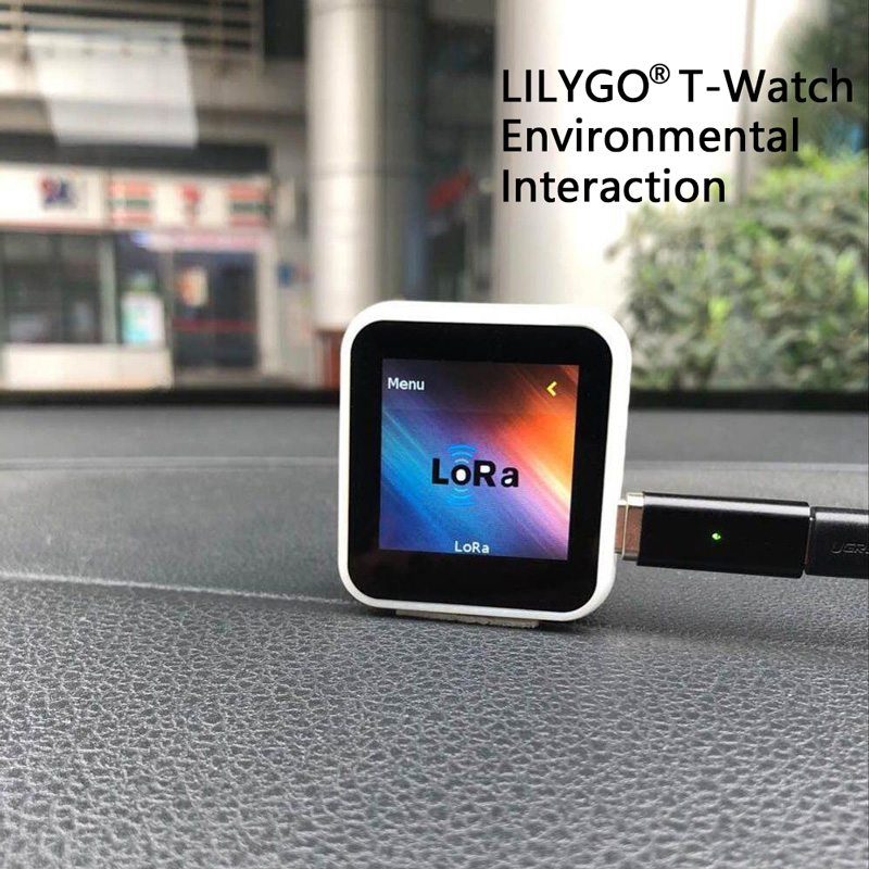 Ttgo T Watch - Lilygo®Ttgo-腕時計可能な環境インタラクションwifi Bluetooth loresp32容量性タッチスクリーン