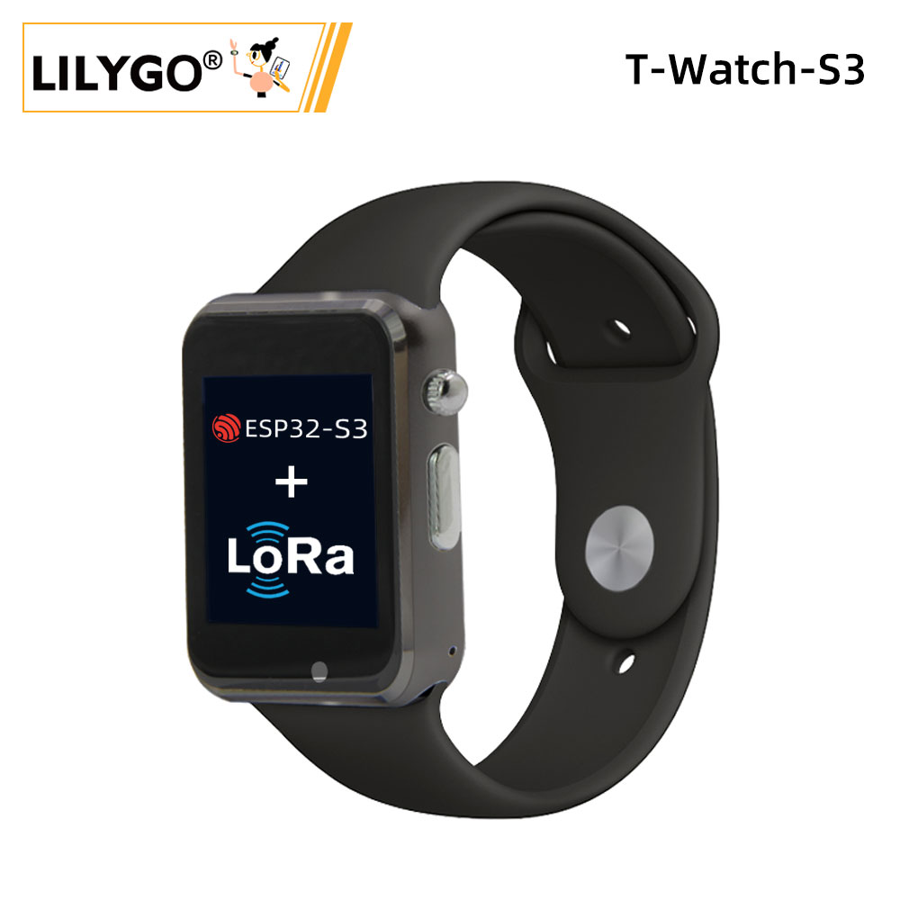 Ttgo T Watch - LILYGO® T-Watch-S3 ブルートゥースとwifiを備えたプログラム可能な時計,タッチスクリーンT-Watch-S3を備えたプログラム可能なデバイス,Bma423,max98357aマイク