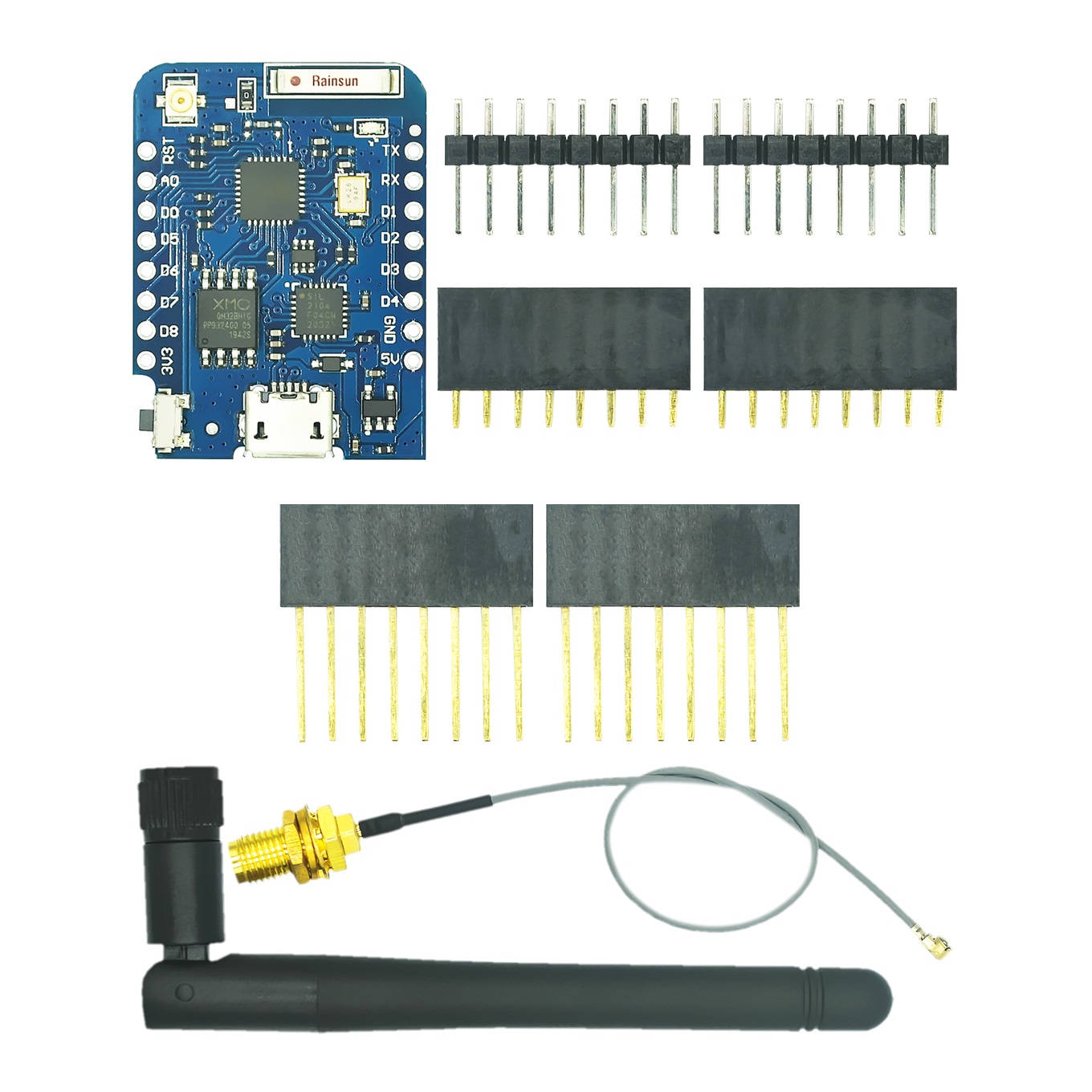 Wemos-外部アンテナコネクタ、Wi-Fi開発ボード、マイ - Wemos D1 のレビューと価格