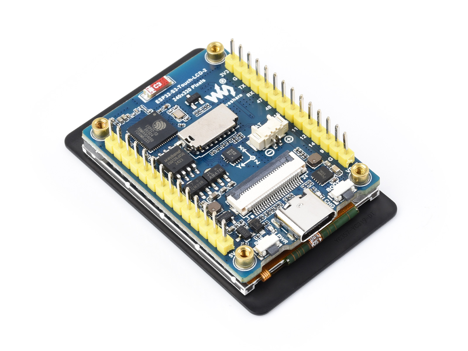 Waveshare-ESP32-S3静電容量式タッチディスプ - Waveshare Esp32 のレビューと価格