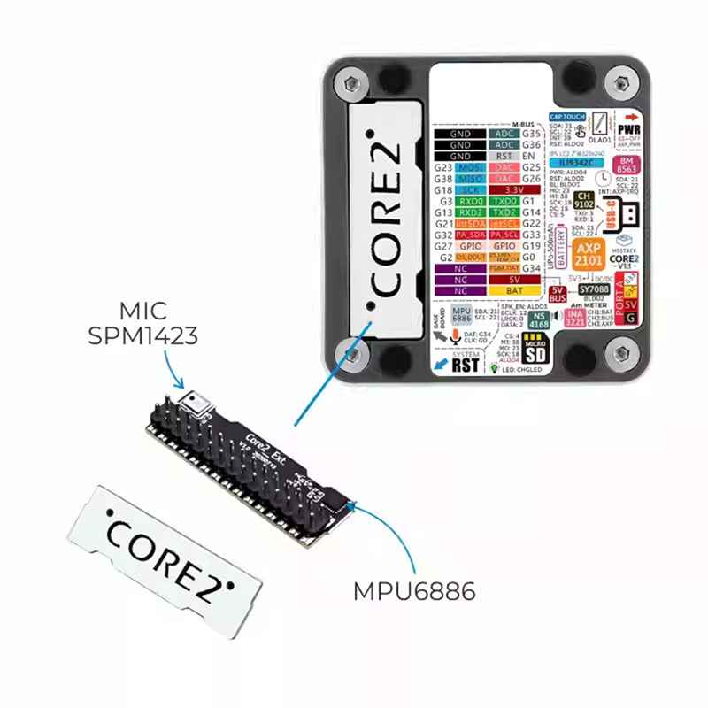 ABZW M5stack Core2 V1.1 ESP32  - M5Stack Core2 のレビューと価格