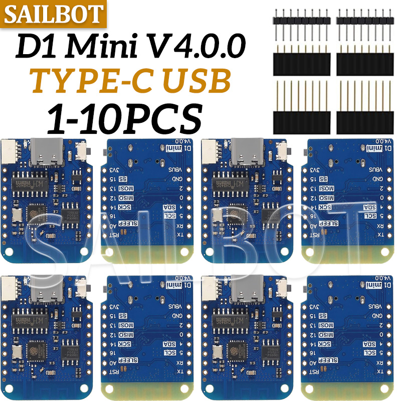 1-10 個 WeMos D1 ミニ ESP8266 WIF - Wemos D1 のレビューと価格