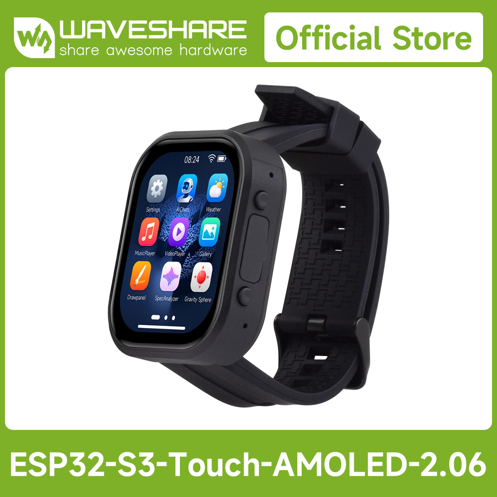 Waveshare ESP32-S3 2.06 インチ AM - Waveshare Esp32 のレビューと価格