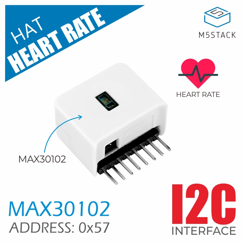 M5Stack公式M5StickC心拍数ハット（MAX301 - M5Stickc のレビューと価格