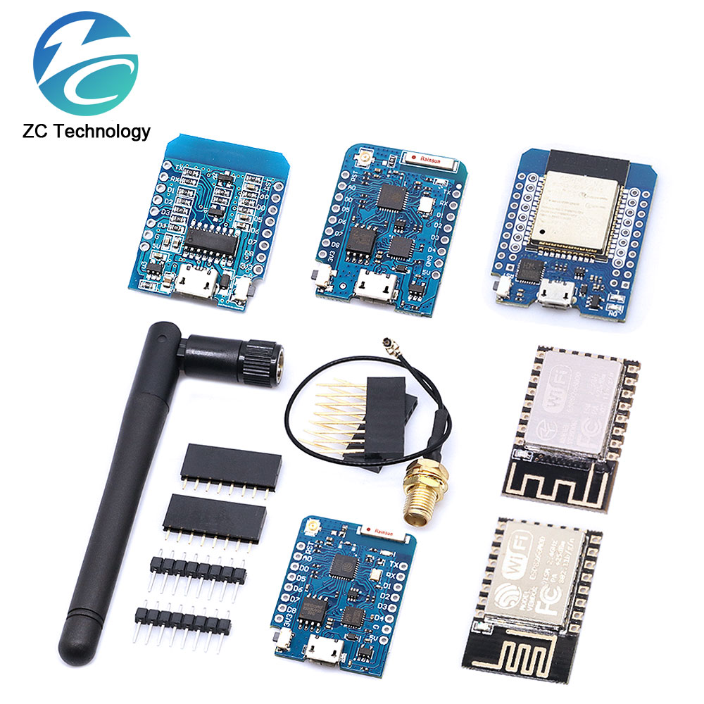 Wi-Fi,開発ボードp8266 ESP-12 esp32  - Wemos D1 のレビューと価格
