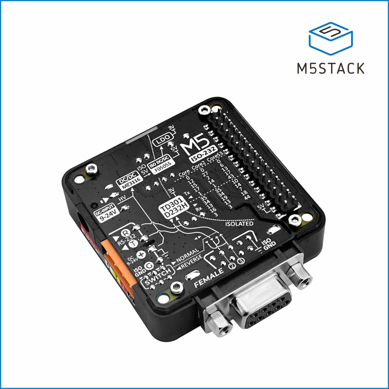 M5スタック公式rs232モジュール13.2 db9メスコネ - M5Stack のレビューと価格