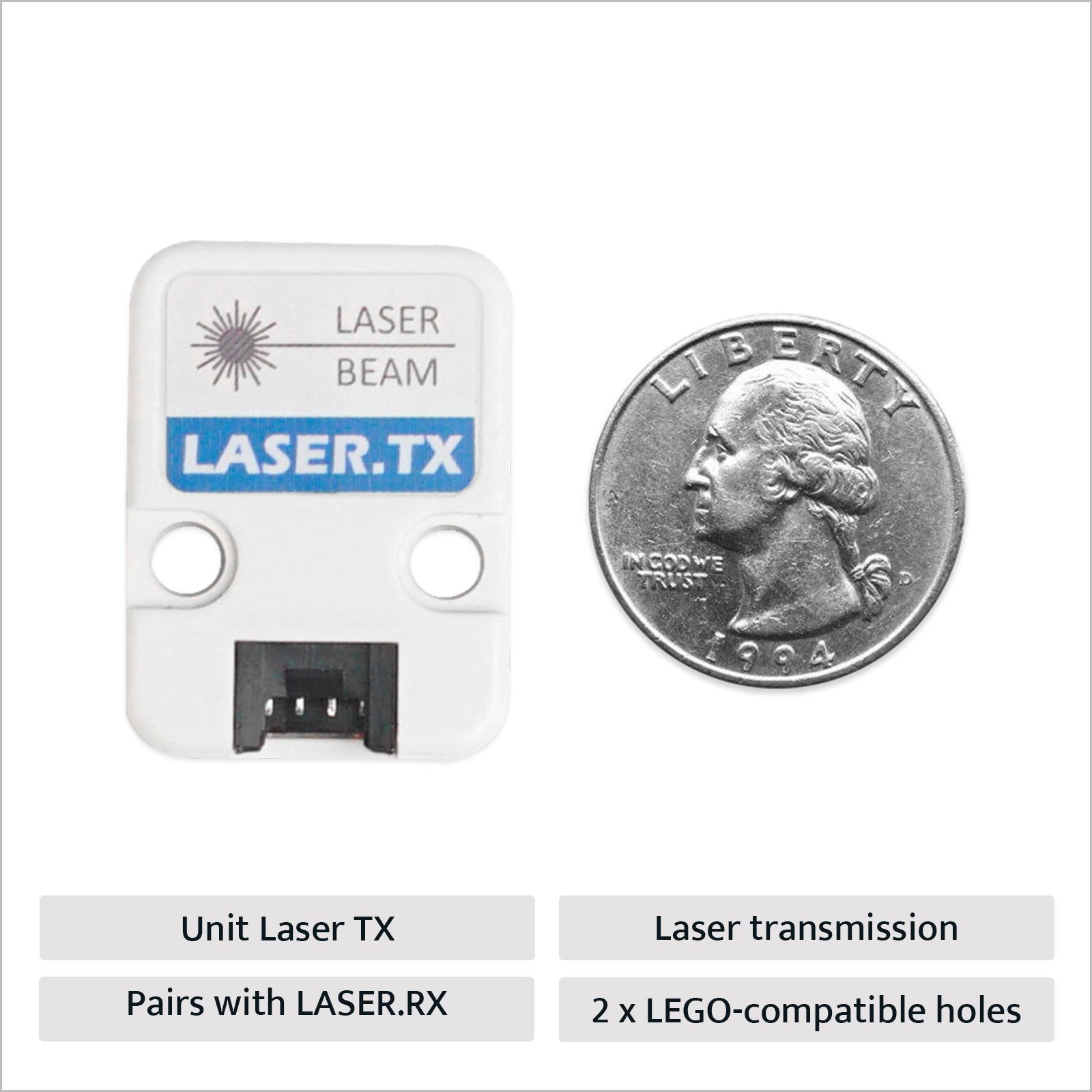 M5Stack 公式 Laser Tx - レーザー エミッ - M5Stack Core2 のレビューと価格