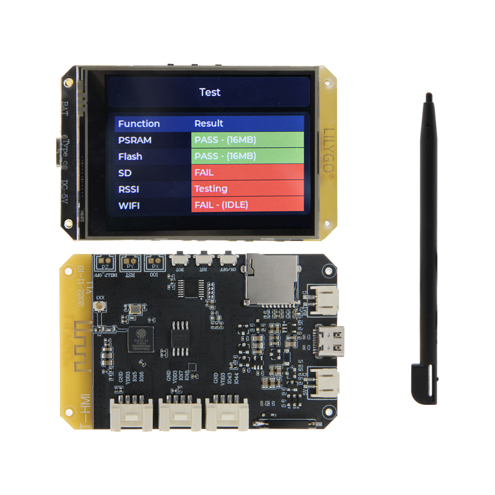 TTGO T-HMI ESP32-S3 開発ボード 2.8イ - Ttgo Tdisplay のレビューと価格