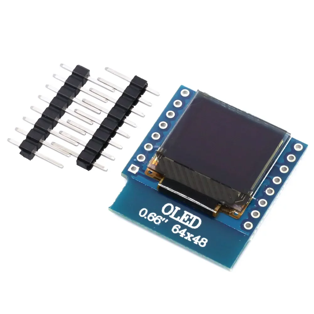 小型0.66インチ 64x48 SSD1306 I2C OL - Wemos D1 のレビューと価格